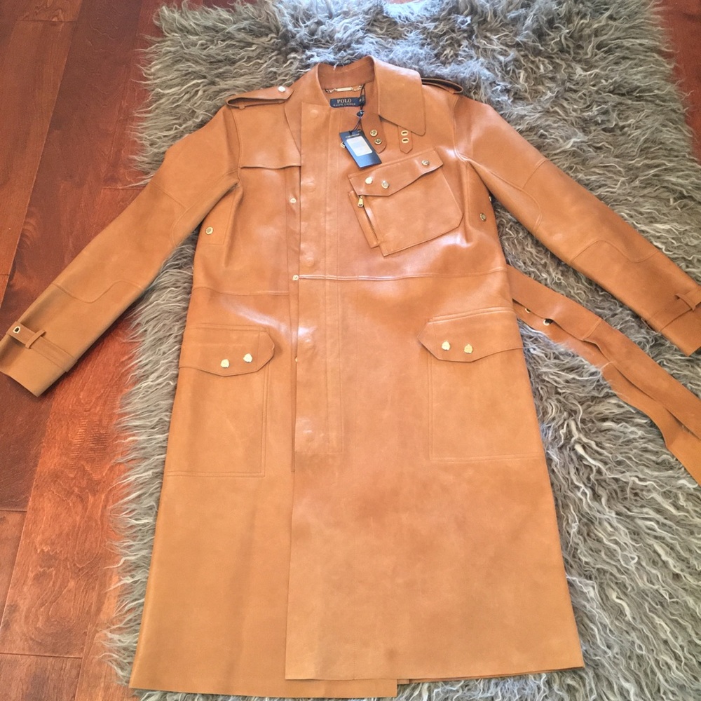 Women’s Polo Ralph Lauren leather jacket